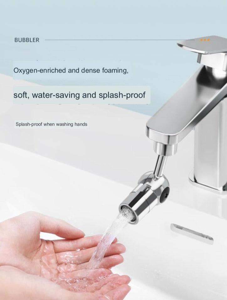 Universal Faucet Bubbler Household Washbasin with Splash-proof Faucet Universal Kitchen Faucet Extender, ibuyxi.com