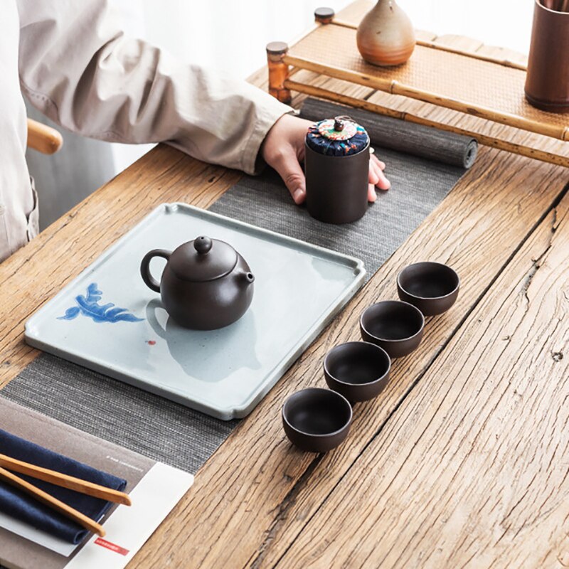 Handmade and Exquisite Tea Ceremony Set With Purple Sand, ibuyxi.com