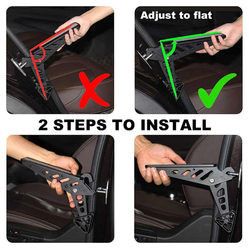  Adjustable Foldable Car Doorstep Pedal. Car Door Latch Step, Car Door Step, SUV Step, Heavy-duty folding car doorstep pedal, iBuyXi.com