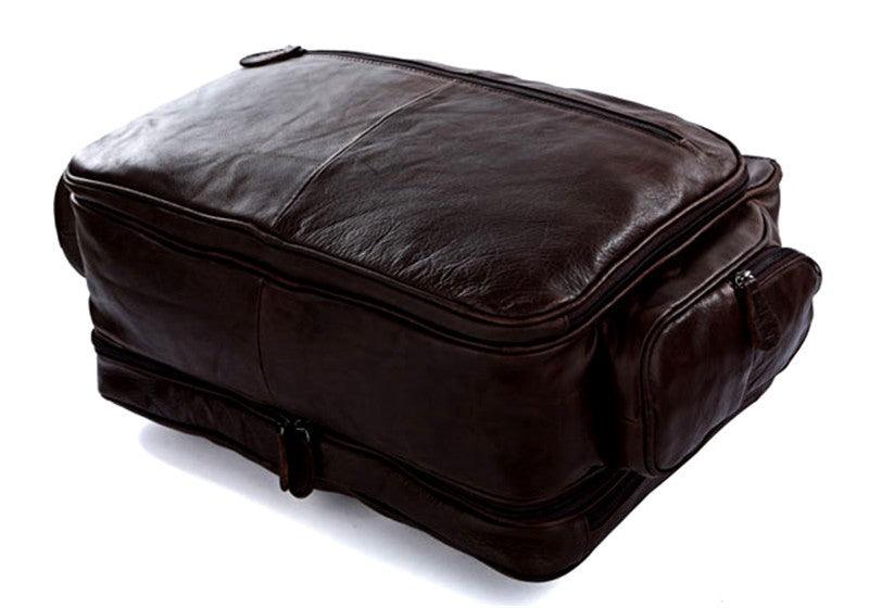 Genuine Leather Large Business Handheld Bag, ibuyxi.com