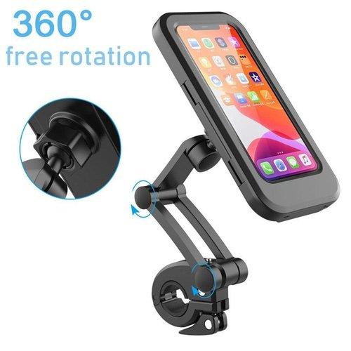 Adjustable Waterproof Bicycle Phone Holder - Main Image