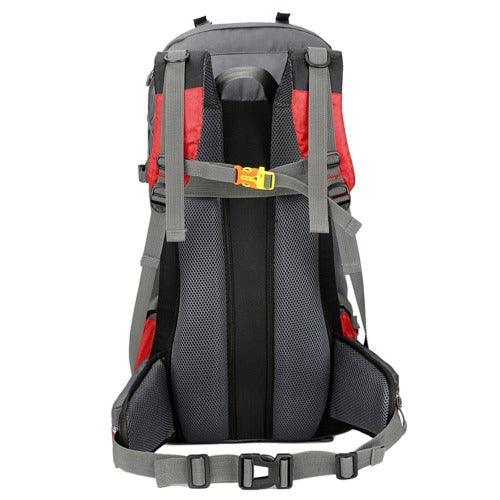60L Waterproof Foldable Backpack Camping Bag with Rain Cover (Pink) 60L Waterproof Foldable Backpack Camping Bag with Rain Cover (Pink)