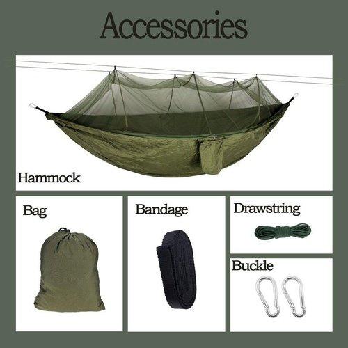 Portable Camping Hammock with Mosquito Net, iBuyXi.com Shop Unique Selection Hammock, Canvas Hammock, Mosquito Net Hammock, Durable Hammock