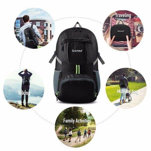 Lightweight Backpack Packable, Daypack City Nylon Bag,for Cycling Bike Running Camping Tactical Trekking 2019 Gift,  Beach Mat Towel, Quick Drying , for Camping Swim Backpacking Gym Sports,iBuyXi.com