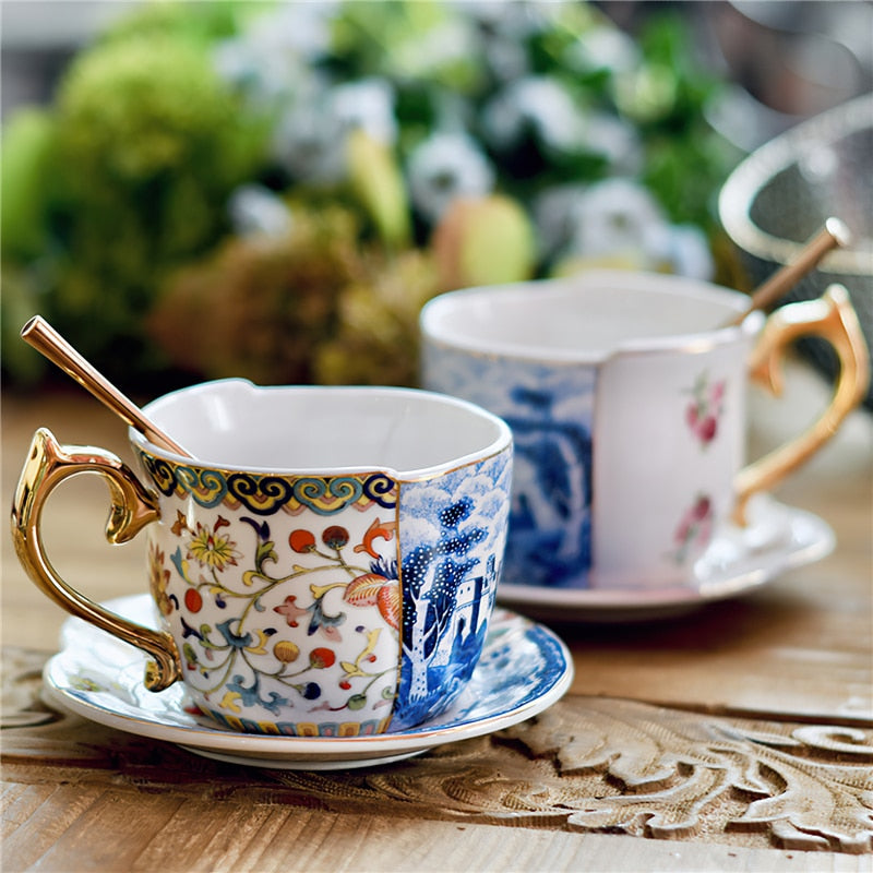 Creative Style Ceramic Match Coffee Cup Set, ibuyxi.com