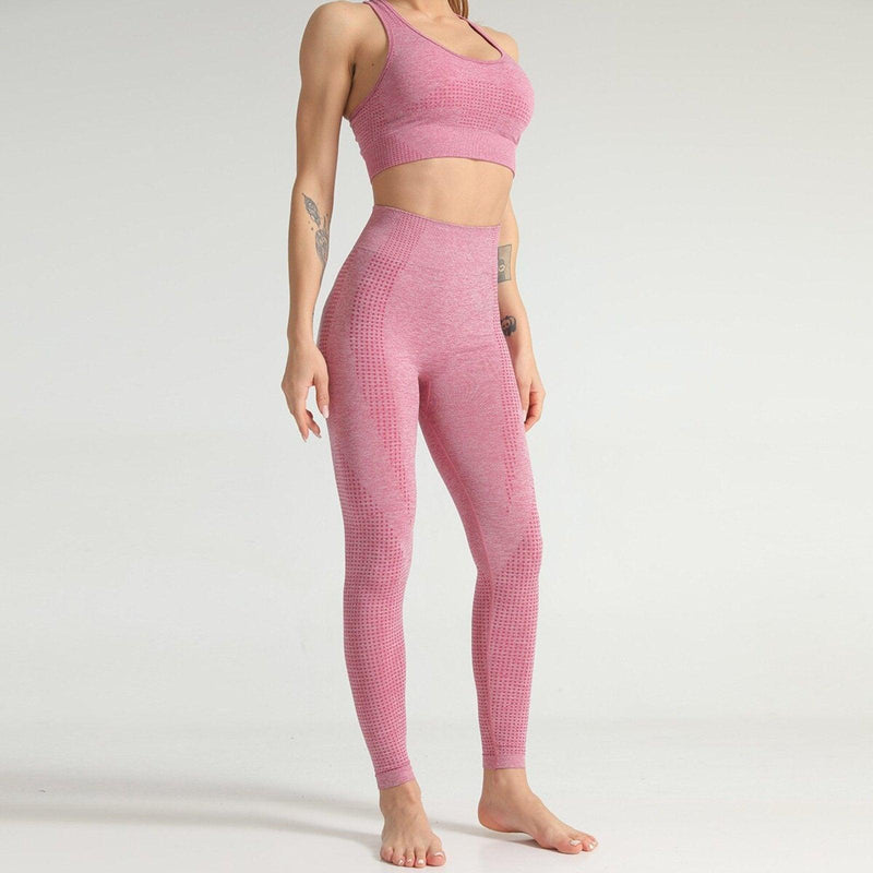 Purple Seamless Yoga Suit. Shop Online at iBuyXi.com, Yoga suit, training outfit, fitness clothes, women clothing, women sporting goods, sports bra, training bra, fitness suit, purple tops and bottom, yoga suit, yoga tops, yoga bottom, yoga shirt, leggings, fitness clothes