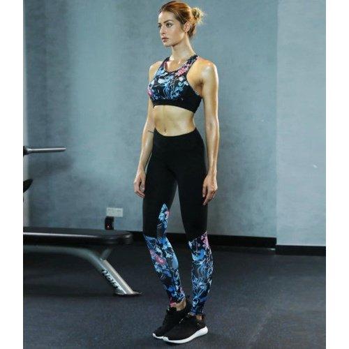 Seamless Print Sporty Yoga Set Sleeveless Pullover High Waist Pants Tracksuit ,Color Patchwork Wide Leg Pants, High Waist, Wide Leg Trousers Fitness Loose Dancing Yoga Pants Sports Workout Gym Fitness Pants, Loose Fitting Design,100% brand new, high quality, and most fashion women sexy crop, Specially design, perfect gift, Valentine's day, birthday clothes, iBuyXi.com