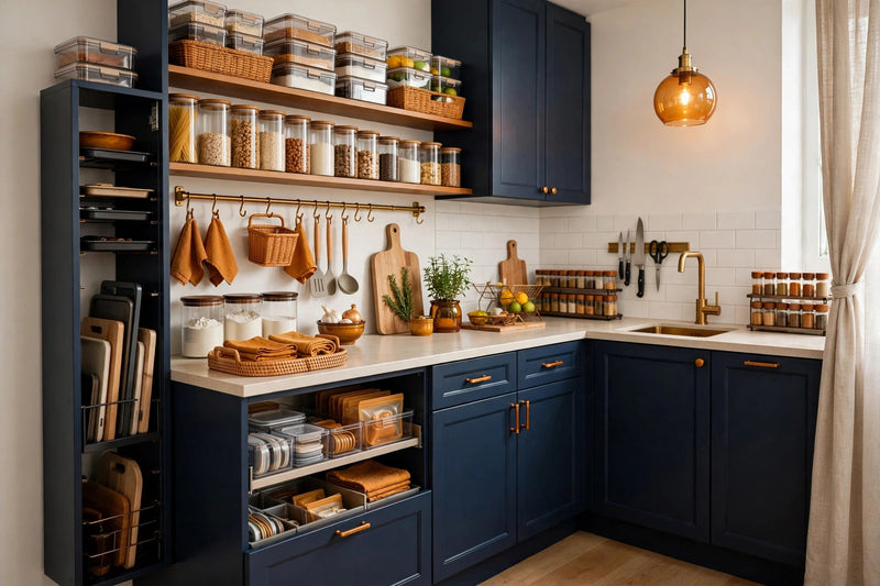 Small Kitchen Organization Ideas to Maximize Space