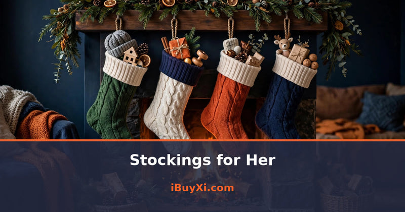 Christmas Stockings for Her: Fill With Cute Finds | iBuyXi