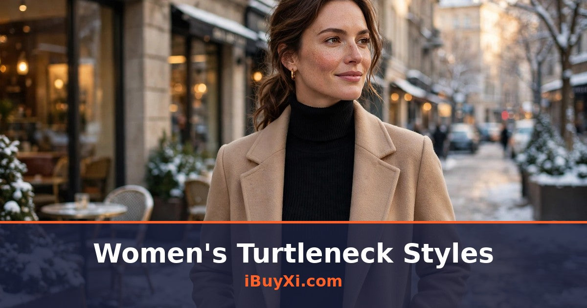 Women's Turtleneck Styles: Sleek Cold-Weather Looks | iBuyXi