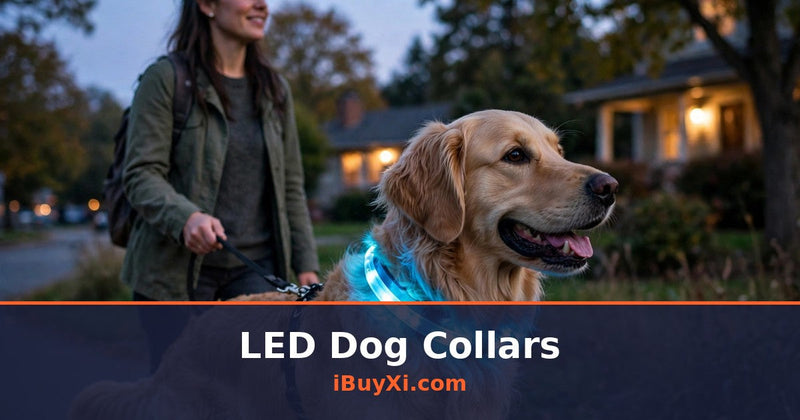 LED Dog Collars: Safer Night Walks for Your Pup | iBuyXi