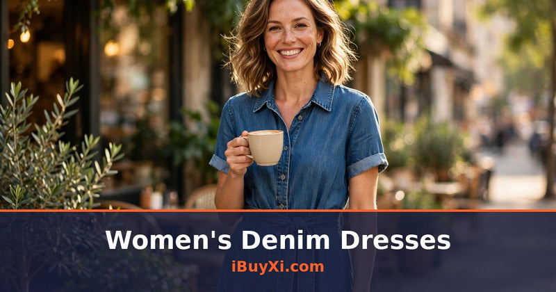 Women's Denim Dresses: One-and-Done Denim Style | iBuyXi
