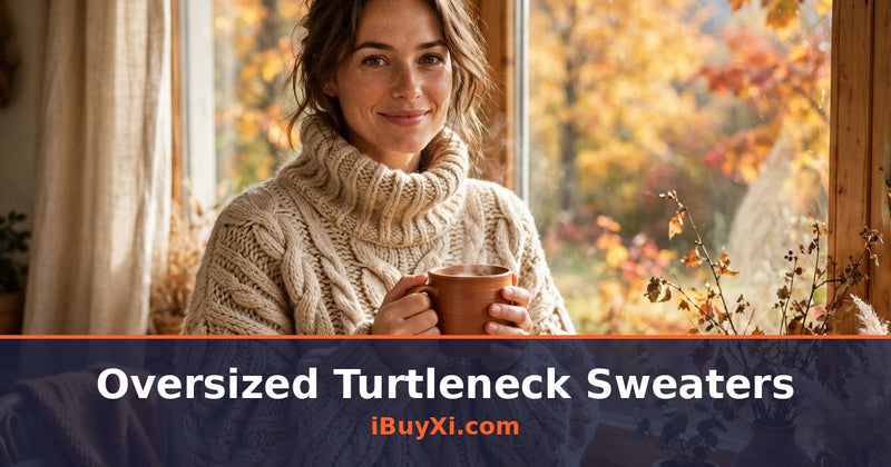 Oversized Turtleneck Sweaters: Wrapped in Cozy | iBuyXi
