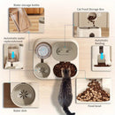 1.2L/1.5L Pet Automatic Feeder Large Capacity 2 Styles Cat Dog Water Dispenser