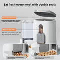 1.2L/1.5L Pet Automatic Feeder Large Capacity 2 Styles Cat Dog Water Dispenser
