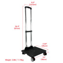 Pet Carrier Bag Spinner Wheelbase Cart
