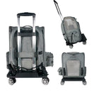 Pet Carrier Bag Spinner Wheelbase Cart