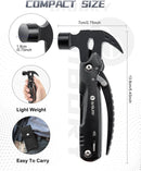 12-in-1 Hammer Multitool with Nylon Pouch