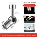 Universal Faucet Bubbler Household Washbasin with Splash-proof Faucet Universal Kitchen Faucet Extender, ibuyxi.com