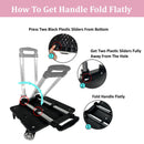 Pet Carrier Bag Spinner Wheelbase Cart