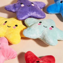1pcs/pack Puppy Dog Plush Pentagram Squeaky Toys for Small Medium Dogs Bone Aggr