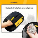 2‑Pack Pet Hair Removal Grooming Gloves, Double‑Sided Gentle Shedding Brush Glov