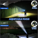 2-Pack Rechargeable LED Headlamp with Motion Sensor