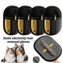 2-Piece Pet Hair Removal Gloves – Double-Sided Cat Brushes, Anti-Shedding Groomi