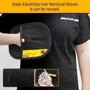 2-Piece Pet Hair Removal Gloves – Double-Sided Cat Brushes, Anti-Shedding Groomi
