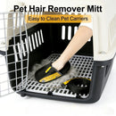 2-Piece Pet Hair Removal Gloves – Double-Sided Cat Brushes, Anti-Shedding Groomi