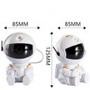 Astronaut Star Projection Lamp Creative Gift Atmosphere Decorative Lamp Colorful Flowing Starry Night Light, iBuyXi.com