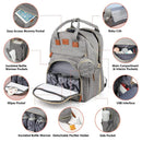 3-in-1 Diaper Bag Backpack with Baby Bed