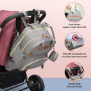 3-in-1 Diaper Bag Backpack with Baby Bed