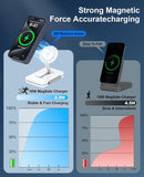 3-in-1 Magnetic Wireless Charging Station for Apple Devices
