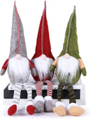 3-Piece Christmas Gnome Plush Set