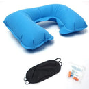 3-Piece Travel Sleep Set with Eye Mask