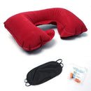 3-Piece Travel Sleep Set with Eye Mask