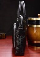 Genuine Leather Large Tote Handbag, ibuyxi.com