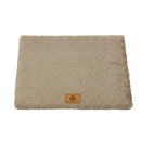 3D Sponge Pet Bed With Removable Washable Faux Fur Cover Soft Dog Bed For Crate
