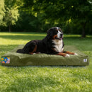 42 Inch Indestructible Canvas Outdoor Dog Bed for Extra Large Dogs, Chew Proof W