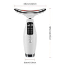 7-Color LED Face and Neck Lifting Massager Device