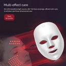 7-Color LED Light Therapy Face Mask, Wireless Rechargeable