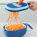 11 in 1 Kitchen Colander Veggie Fruit Shredder Grater Slicer, Multifunctional Rotate Vegetable Cutter With Drain Basket. iBuyXi.com