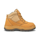 ROCKROOSTER Cortez Tan 6 Inch Zip-sided Steel toecap Leather Work Boots AK050