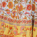 Floral Smocked A-Line Strapless Bandeau Sundress, ibuyxi.com