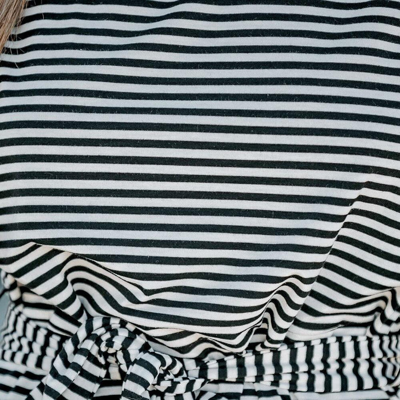 Belted Striped Mini Tank Dress For Women Knit Sexy O-neck Sleeveless Fitted Dress 2023 Summer Female Sundress, ibuyxi.com