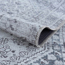 Barny Gray Denim Washable Rug