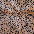 Leopard Print Halter Backless Romper For Women Sexy V-neck Short Playsuit One-piece 2023 Bodysuit Jumpsuit Overalls, ibuyxi.com