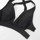 Cutout Cross Back & Floral Print High Waist Bikini Set For Women V-neck Two Pieces Swimsuit 2023 Beach Swimwear Bathing Suits, ibuyxi.com