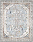 Kouta Gray Blue Area Rug, iBuyXi.com